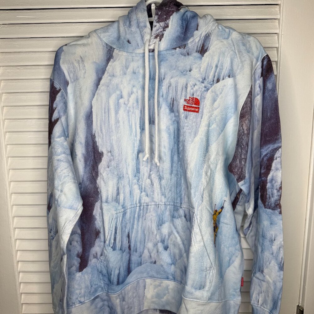 Supreme x The North Face Ice Climber Pullover Hoodie SS '23